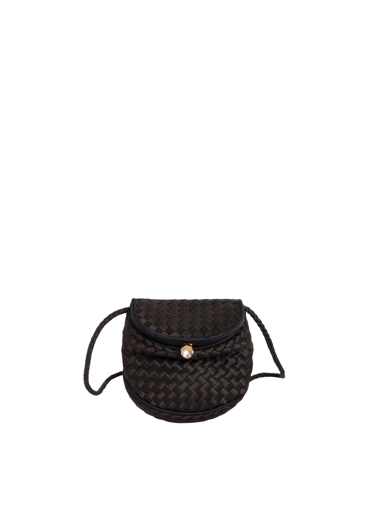 BOLSA BOTTEGA VENETA INTRECCIATO MINI BAG PRETO ORIGINAL – Gringa