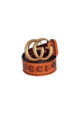 GUCCI DOUBLE G LOGO BELT 85