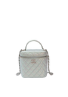 IRIDESCENT SMALL TOP HANDLE VANITY CASE