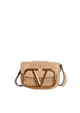 SMALL SUPERVEE RAFFIA BAG