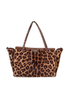 ANIMAL PRINT ROCKSTUD TOTE