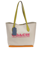 LEATHER KIA TOTE BAG