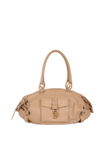 LEATHER HANDLE BAG