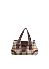 VINTAGE HAYMARKET CHECK EDEN TOTE