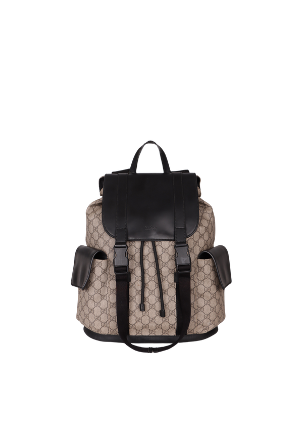 GG SUPREME DOUBLE BUCKLE BACKPACK