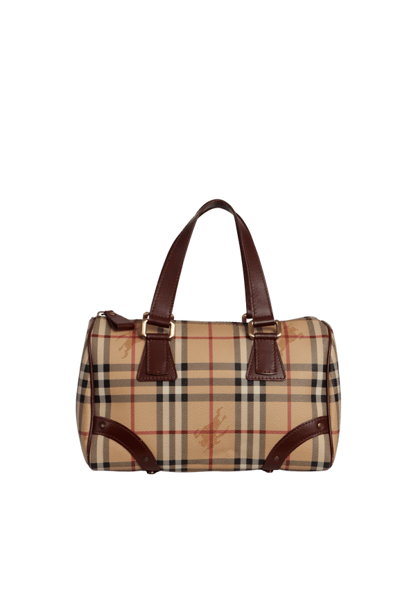 HAYMARKET CHECK BOSTON BAG