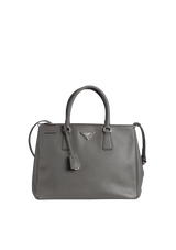 MEDIUM SAFFIANO LUX DOUBLE ZIP GALLERIA