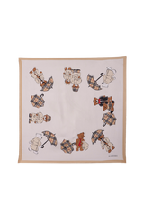 PRINTED SILK SCARF