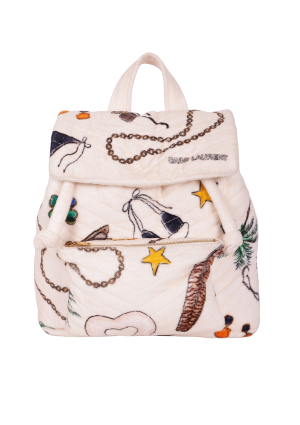 TERRY CLOTH BACKPACK