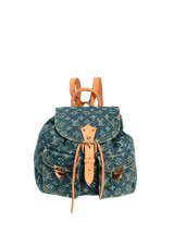 MONOGRAM DENIM SAC A DOS GM