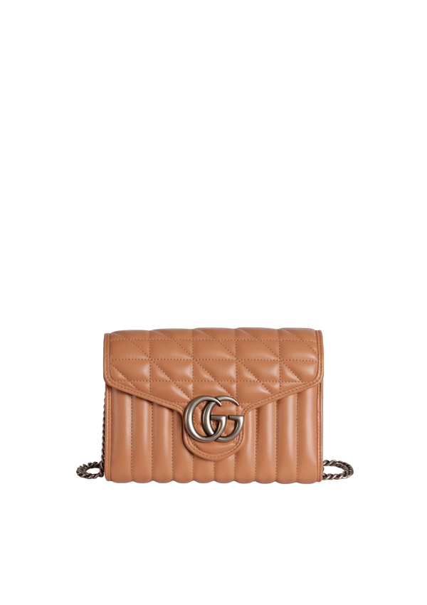 GG MARMONT WALLET ON CHAIN