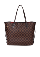 DAMIER ÉBÈNE NEVERFULL MM W/ POUCH