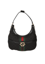 GG CANVAS REINS HOBO BAG