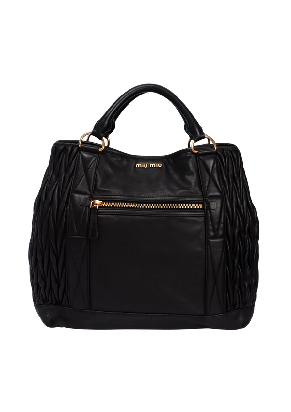 LEATHER SATCHEL BAG