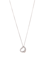 ELSA PERETTI OPEN HEART SILVER NECKLACE
