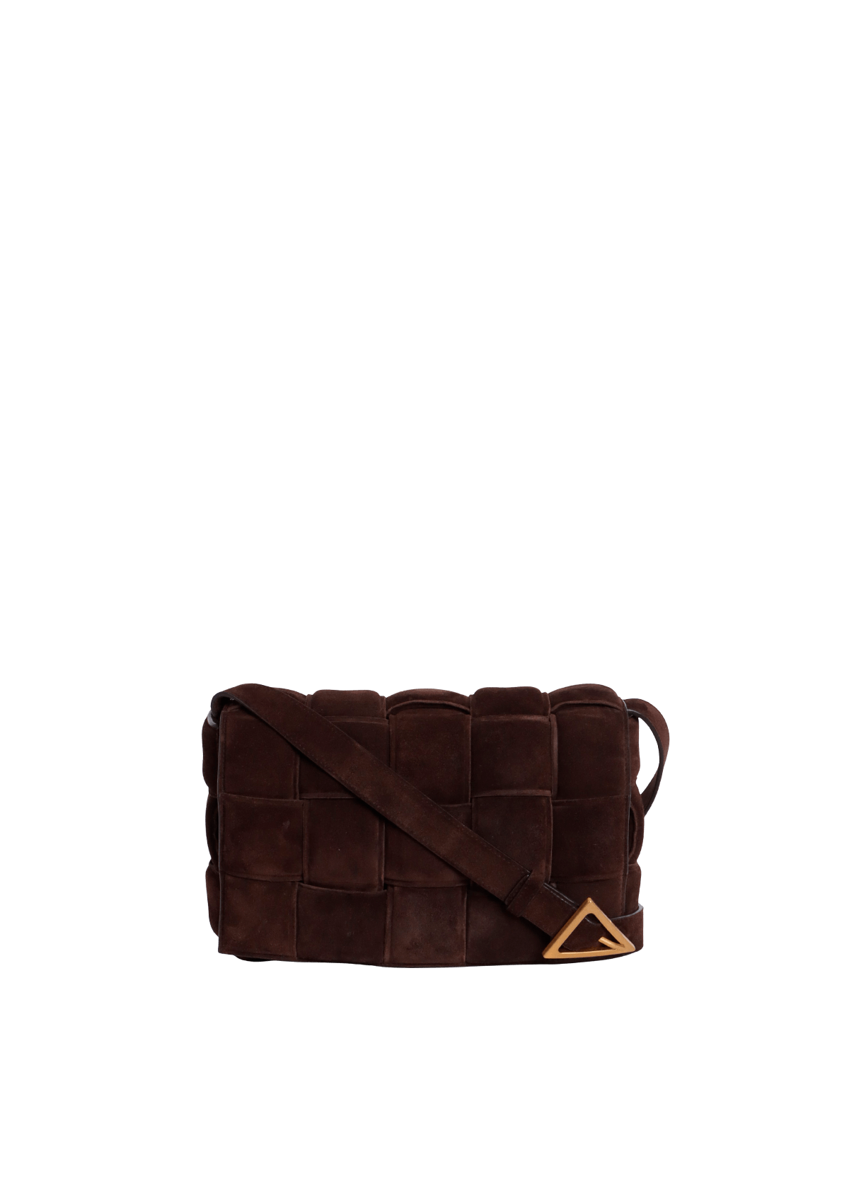 BOLSA BOTTEGA VENETA PADDED CASSETTE BAG MARROM ORIGINAL – Gringa
