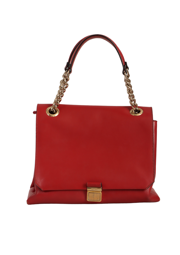 CHAIN LINK HANDLE BAG