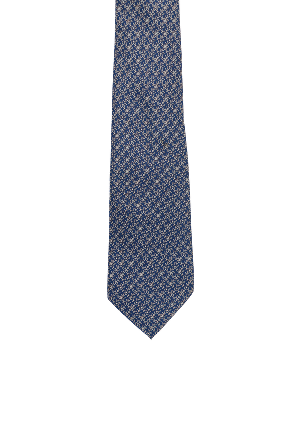 PRINTED SILK TIE