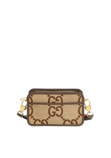 JUMBO GG CANVAS MINI CAMERA BAG