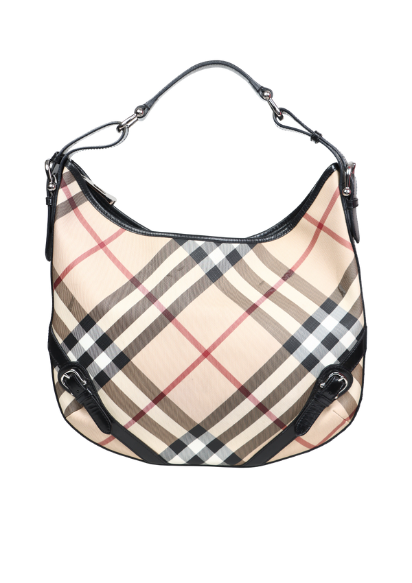 SUPERNOVA CHECK LARKIN HOBO BAG
