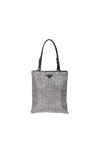 SATIN CRYSTAL MINI TOTE