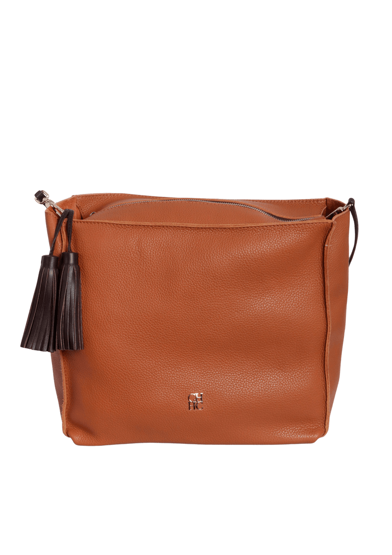 LEATHER SHOULDER BAG