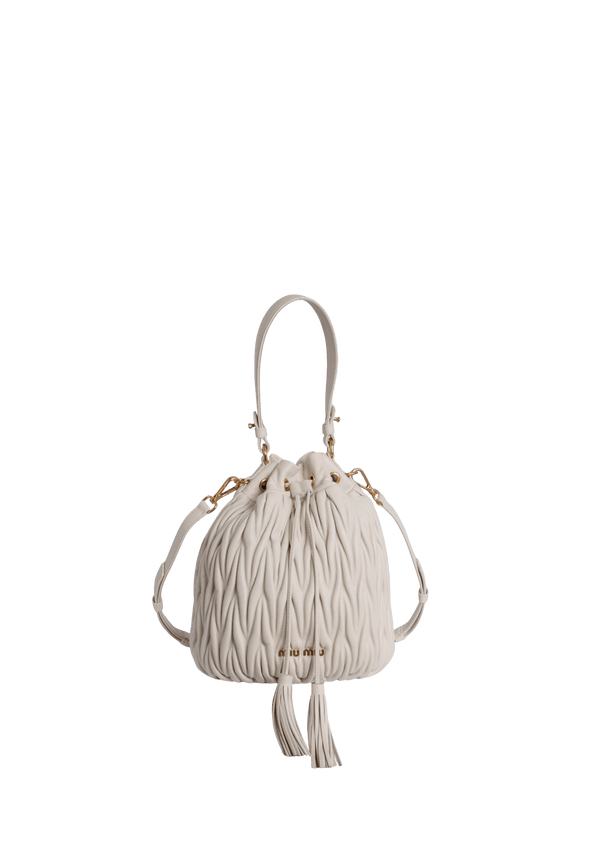 MATELASSÉ BUCKET BAG