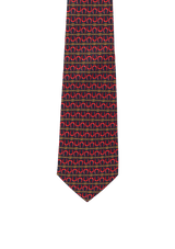 PRINTED SILK TIE