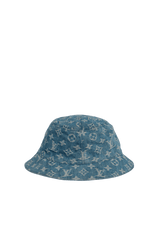MONOGRAM ESSENTIAL DENIM BUCKET HAT