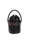 SMALL STUDDED BAHIA BUCKET BAG