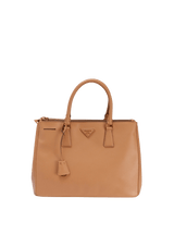 LARGE SAFFIANO LUX DOUBLE ZIP GALLERIA