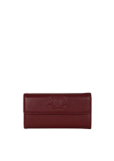 TIMELESS FLAP LONG WALLET