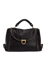 STUDDED MEDIUM SOFT SOFIA SATCHEL