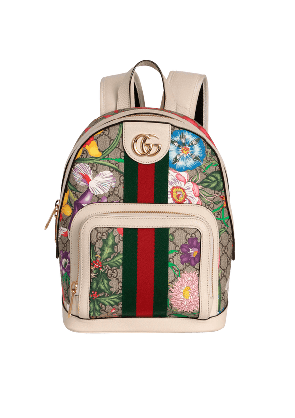 GG SUPREME FLORA OPHIDIA BACKPACK