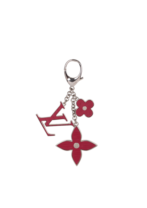 FLEUR DE MONOGRAM MULTI COLOR BAG CHARM