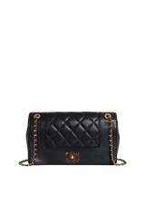 QUILTED MADEMOISELLE FLAP BAG