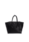 TWIN POCKET GLACE CALF TOTE