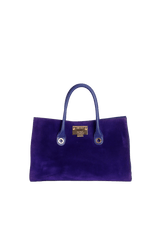 SUEDE RILEY TOTE BAG
