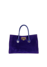 SUEDE RILEY TOTE BAG