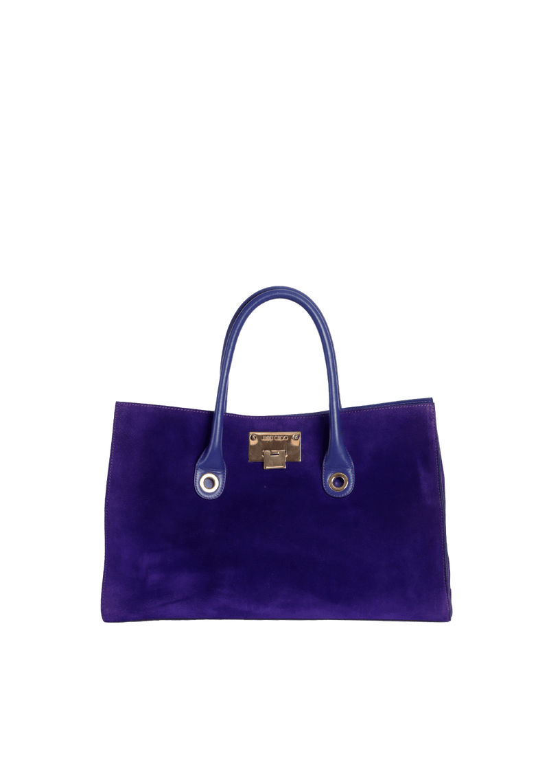 SUEDE RILEY TOTE BAG