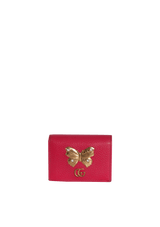 GG MARMONT BUTTERFLY CARD CASE