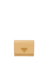 TRIANGLE LEATHER COMPACT WALLET