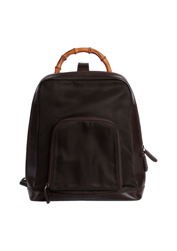 BAMBOO NYLON BACKPACK