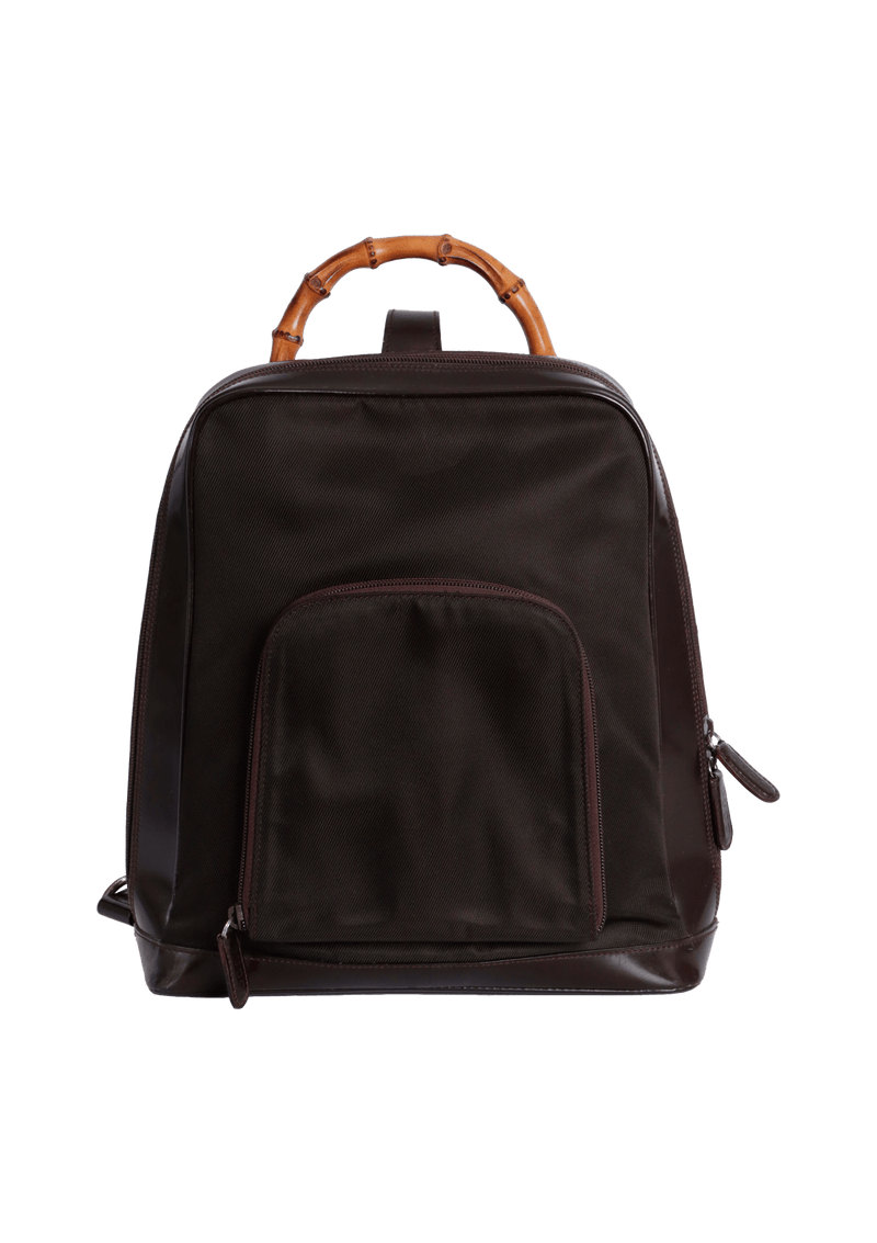 BAMBOO NYLON BACKPACK