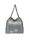 DENIM FALABELLA TOTE BAG
