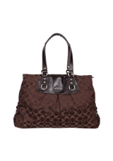 SIGNATURE ASHLEY SATCHEL BAG
