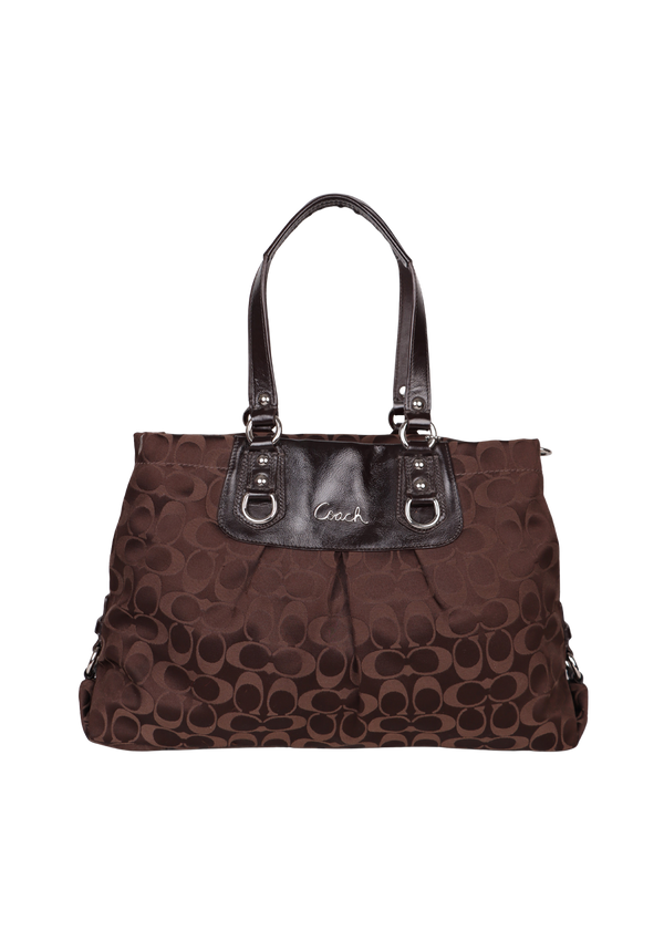 SIGNATURE ASHLEY SATCHEL BAG