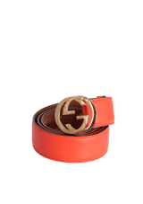 INTERLOCKING G LOGO BELT 85