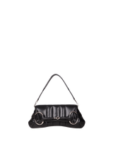 LEATHER MEDIUM HORSEBIT CHAIN BAG