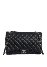 MAXI CLASSIC DOUBLE FLAP CAVIAR